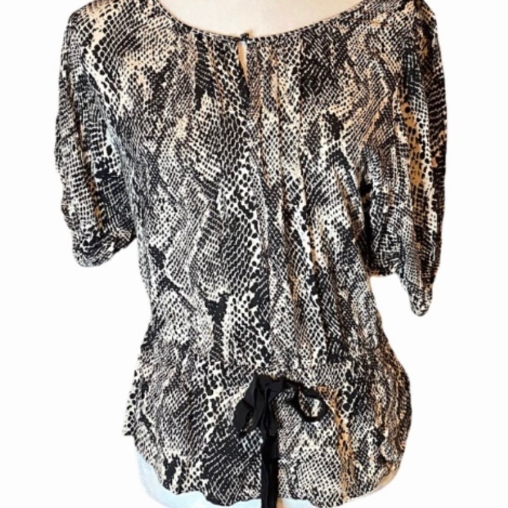 Express Snake Skin Shirt Size Medium